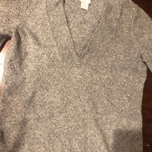 Chicos Herringbone Sweater